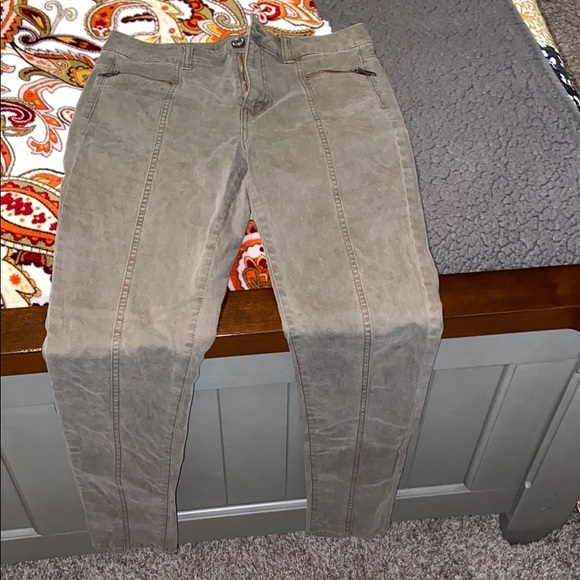 Military Green Jeans - Picture 1 of 3